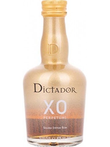 Dictador XO Perpetual rum Miniaturka